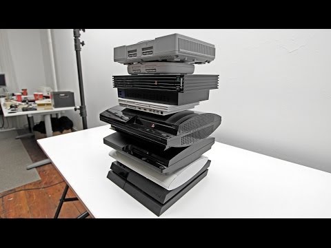 PS4 vs PS3 vs PS2 vs PS1 (PlayStation Evolution)