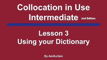 English Collocation in Use 2nd Edition Intermediate   Lesson 3
