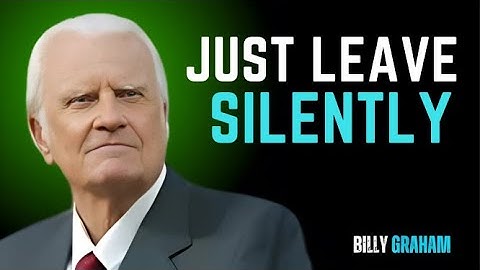 70 Life Lessons That Will Fix 93% Of Your Problems || BILLY GRAHAM MOTIVATIONAL SPEECH.