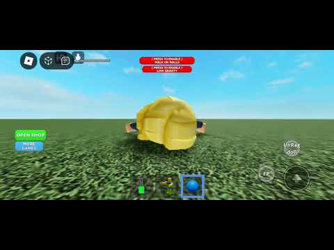 I can walk in walls with low gravity and more else! Roblox: Ragdoll Anti - gravity Engine