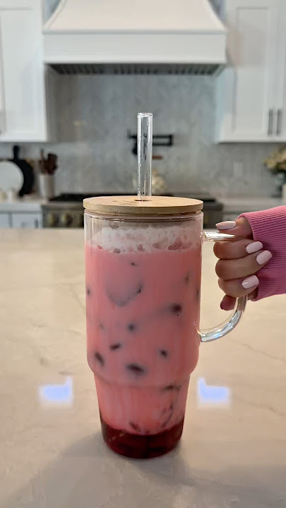 Loaded Strawberry Milk 🍓 #trufrupartner #chocolate #yum #drink #asmr #restock #viral #shorts #fyp