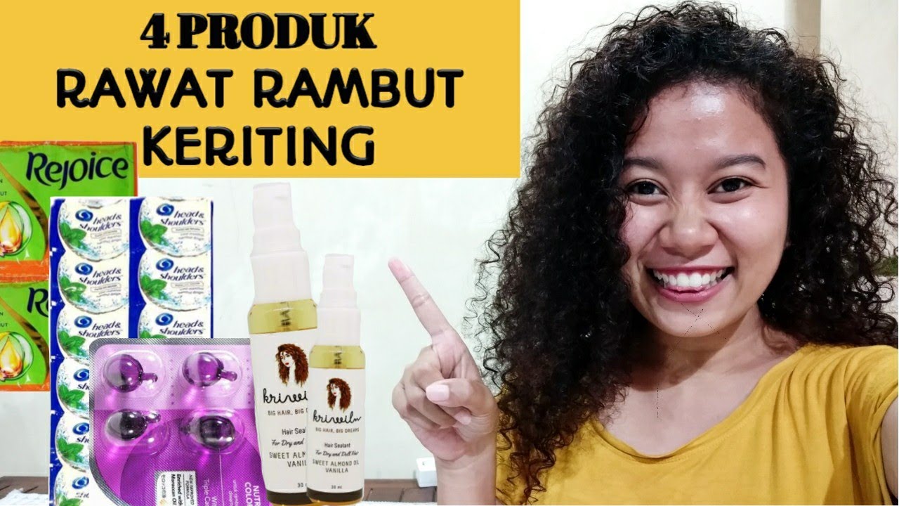 Curly Hair Routine|| 4 Produk aja!!! 