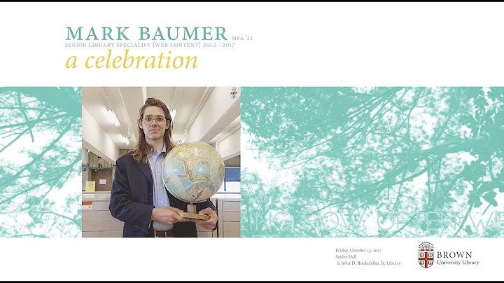 Mark Baumer  A Celebration
