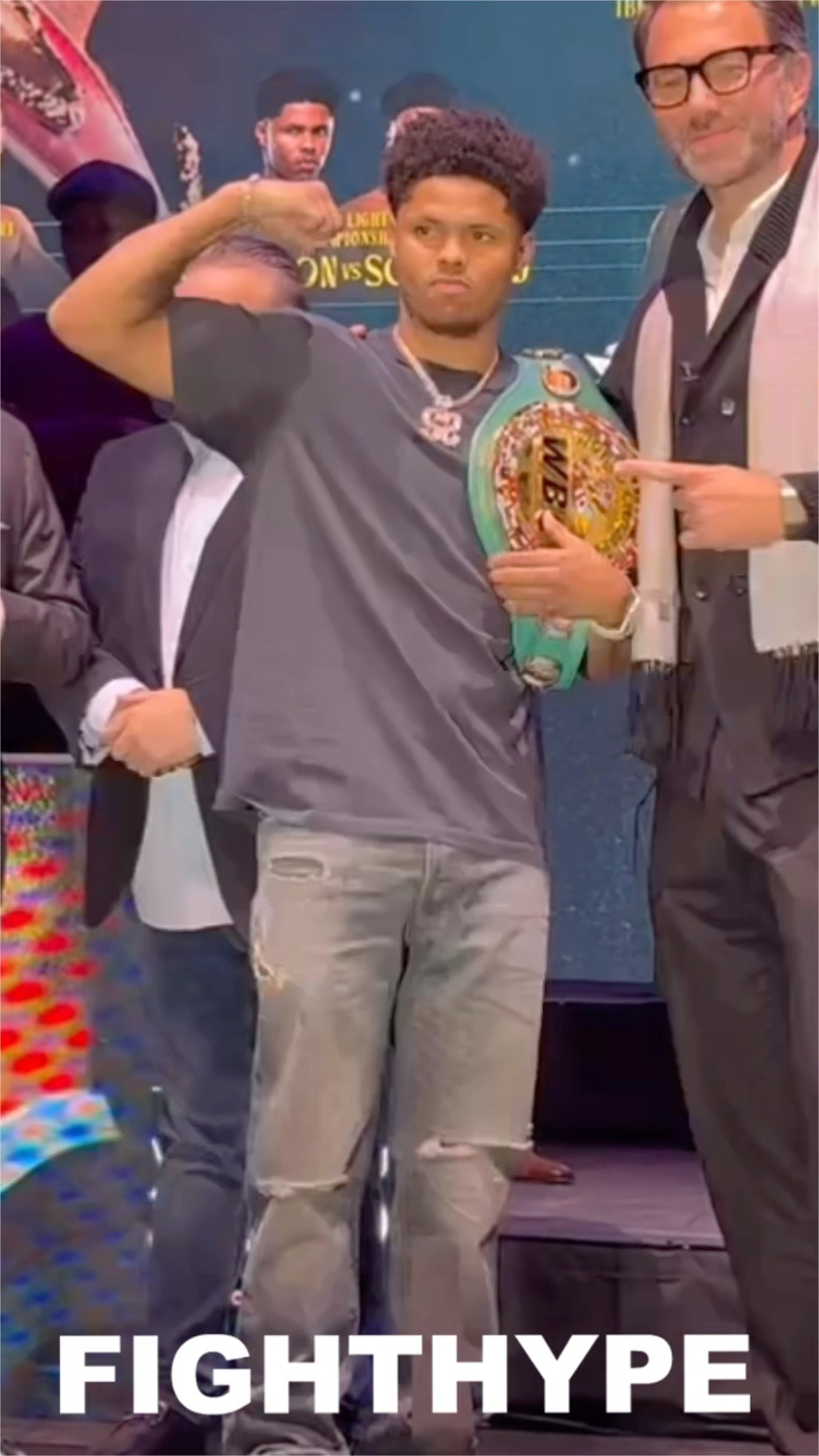 Shakur Stevenson FLEXES on Kid Austin for NO-SHOW at FIRST FACE OFF