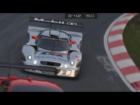 GT7】ﾜｰﾙﾄﾞﾂｰﾘﾝｸﾞｶｰ800 ﾆｭﾙﾌﾞﾙｸﾘﾝｸ ｴﾝﾃﾞｭﾗﾝｽ ﾒﾙｾﾃﾞｽ CLK-LM '98【1位