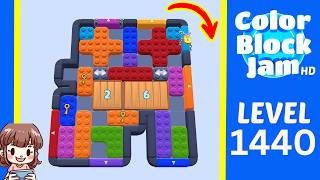 Color Block Jam Level 1440 Solution Walkthrough
