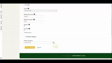 Gradebook:  Adding a Grade Item