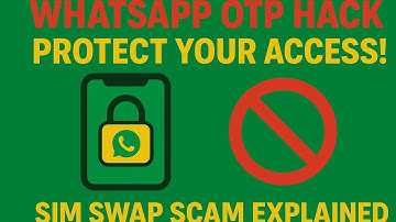 📱 Your WhatsApp Can Be Hacked! | OTP & SIM Swap Scam Alert