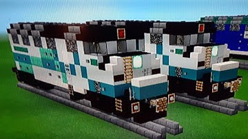 Minecraft Metrolink EMD F59PH Train Tutorial