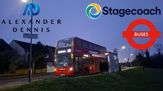 Stagecoach London: 165 from Romford to Abbey Wood Lane Via Elm Park & Gidea Park ( ADL Enviro400 