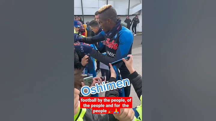 Victor Oshimen has his fans always on heart#football #sports #fitness #napoli #italianseriea