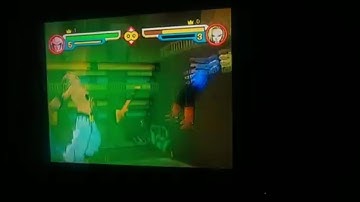 Dragonball Z Budokai 2 Super Buu Cell Absorbed Energy Field on Android 18 Ryona