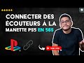 Comment CONNECTER des ÉCOUTEURS au MANETTE de la PS5 en 56 S