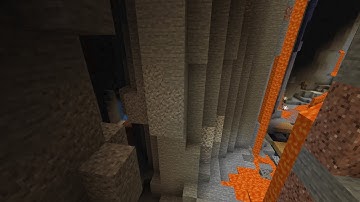 Double Ravine With Mineshaft Next To Village Seed :)    (1.16.5)  #shorts