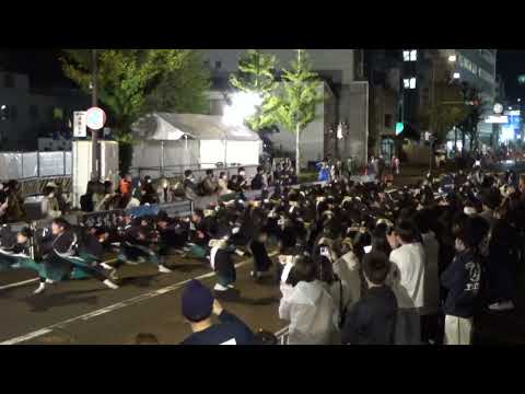笑゛　安濃津よさこい 2022　裁判所前会場 　2日目　10月9日　１本目 「津まつり」