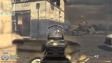 MW2 Raw Gameplay - TAR on Scrapyard