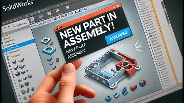 Creating a New Part in an Assembly Model – SolidWorks Walkthrough