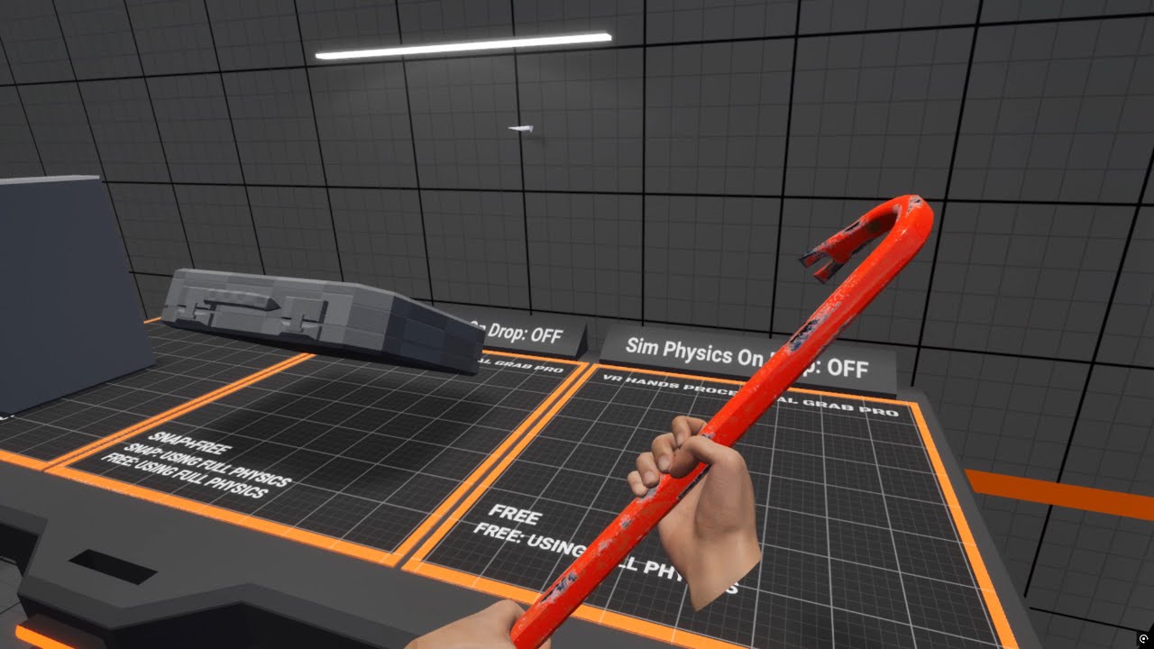 Unreal Engine 5 VR Hands Procedural Grab Pro | Physics-Based Grab ...