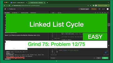 #12 Linked List Cycle Problem | Leetcode - Java | Grind 75: Coding Series