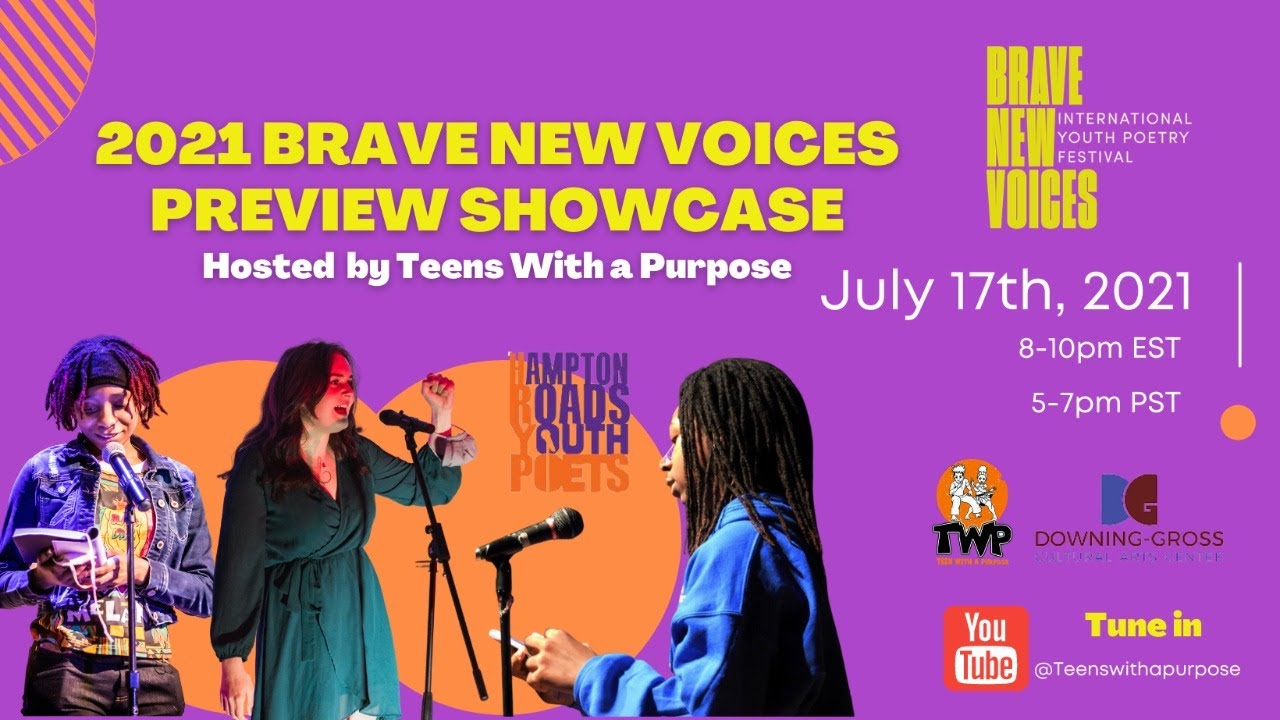 2021 Brave New Voices Preview Showcase YouTube