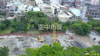 20180515-三鶯捷運線鶯歌3號公園段施工(二)，空中角度