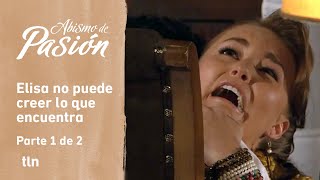 Abismo de pasión 1/2: Elisa se desgarra al ver el cadáver de su padre | C-50 | tlnovelas