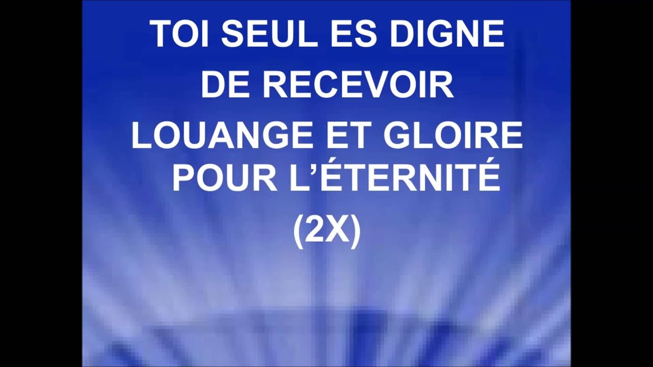 TOI SEUL ES DIGNE - Dan Luiten