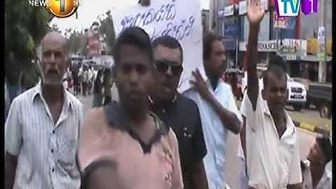 News 1st : Dambulla’s onion farmers take to the streets