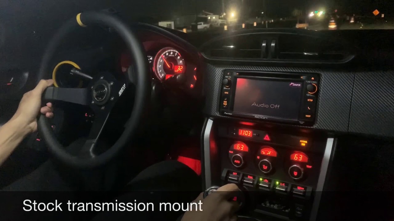 FRS/BRZ Solid Transmission Mount YouTube