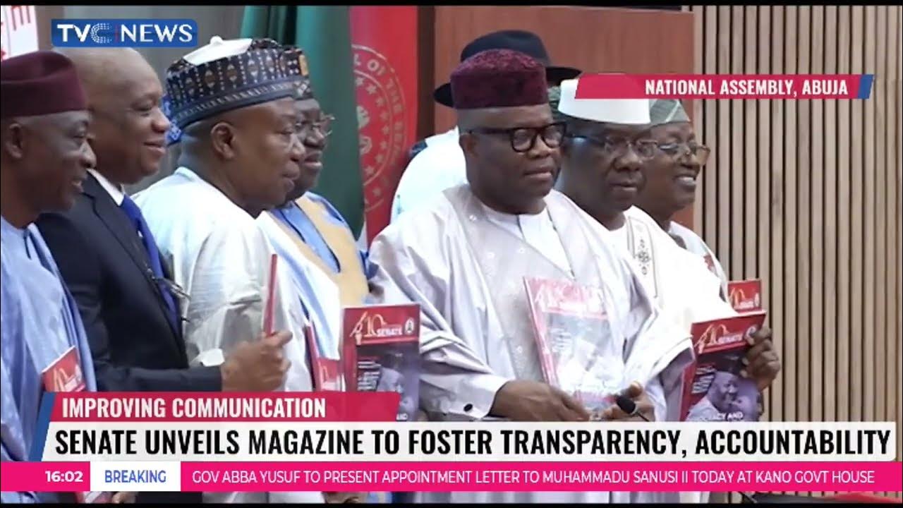 Improving Communication: Senate Unveils Magazine To Foster Transparency, Accountability