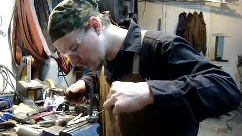 Last Frontier Knives - Guard soldering