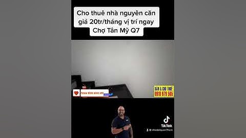 Cho thuê nhà mặt tiền nguyễn văn quá