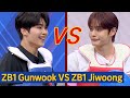 ZB1 Gunwook vs ZB1 Jiwoong 🔥 Balloon Touch Pop!🎈🎈