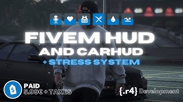 [QB] [FIVEM] QBCore HUD and CarHUD