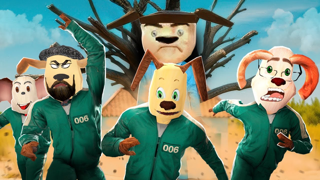 ИГРА В ПИРОЖОК! ТИМОХА ИГРА В КАЛЬМАРА