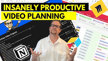 How to Use Notion, Airtable, and Miro for INSANELY PRODUCTIVE video planning with templates