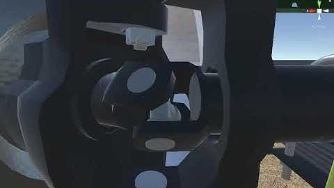 Unity simulation of a driveshaft Universal Joint