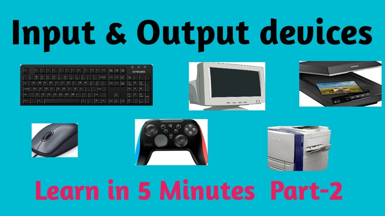 Input output devices. What is output. Restrain devices Types.