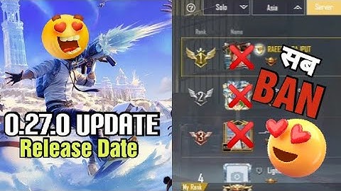 PUBG Lite 0.27.0 Confirm Date 😍| Pubg Lite New Update Today 2023 | Crash Fix | Loading Problem Fix