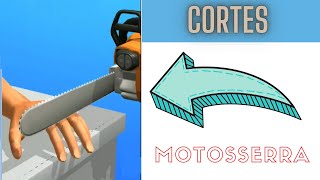 Chainsaw Hand Cuts Relaxing Cutting Sets Knife Cuts Hand Arm ASMR screenshot 1