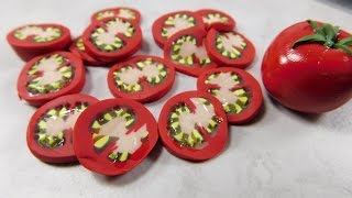 Doll Size Tomato Slices
