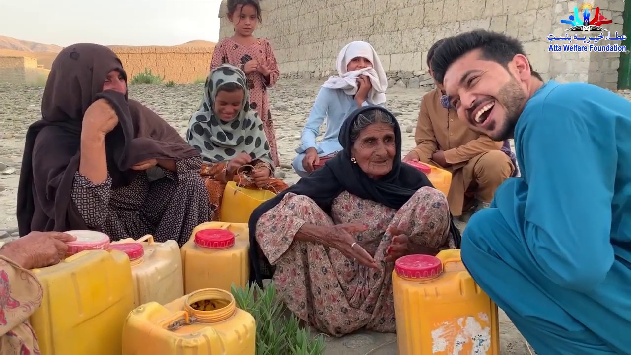 Atta welfare foundation {build well for drinking water}.