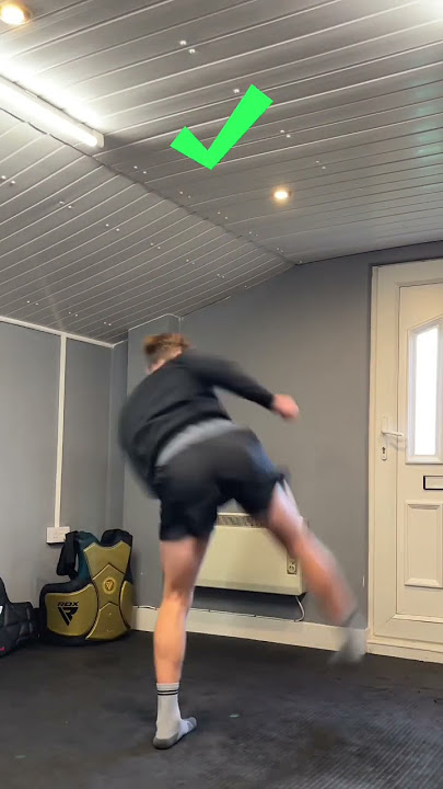 TORNADO KICK CORRECTION ✅ #shorts