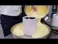 Amazing eggs cracking skills! Giant banana cake making master / 香蕉蛋糕製作達人- Taiwanese Food