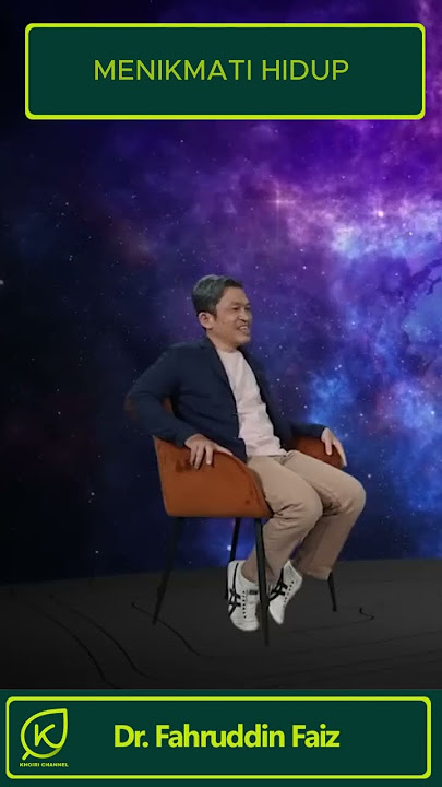 KITA JARANG DIAJARI MENIKMATI HIDUP | Dr. Fahruddin Faiz