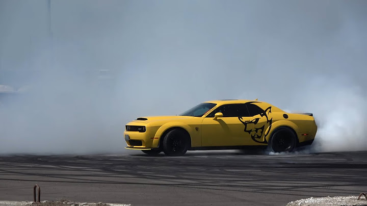Dodge Demon Burnout The COMPLETE SMOKE SHOW - better then a Demon 170?