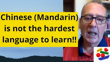 Chinese (Mandarin) is not the most difficult language to learn!