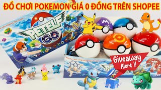 Đồ chơi Pokemon - Mở Bóng Pokeball Săn Tìm Mô Hình Pokemon Mini