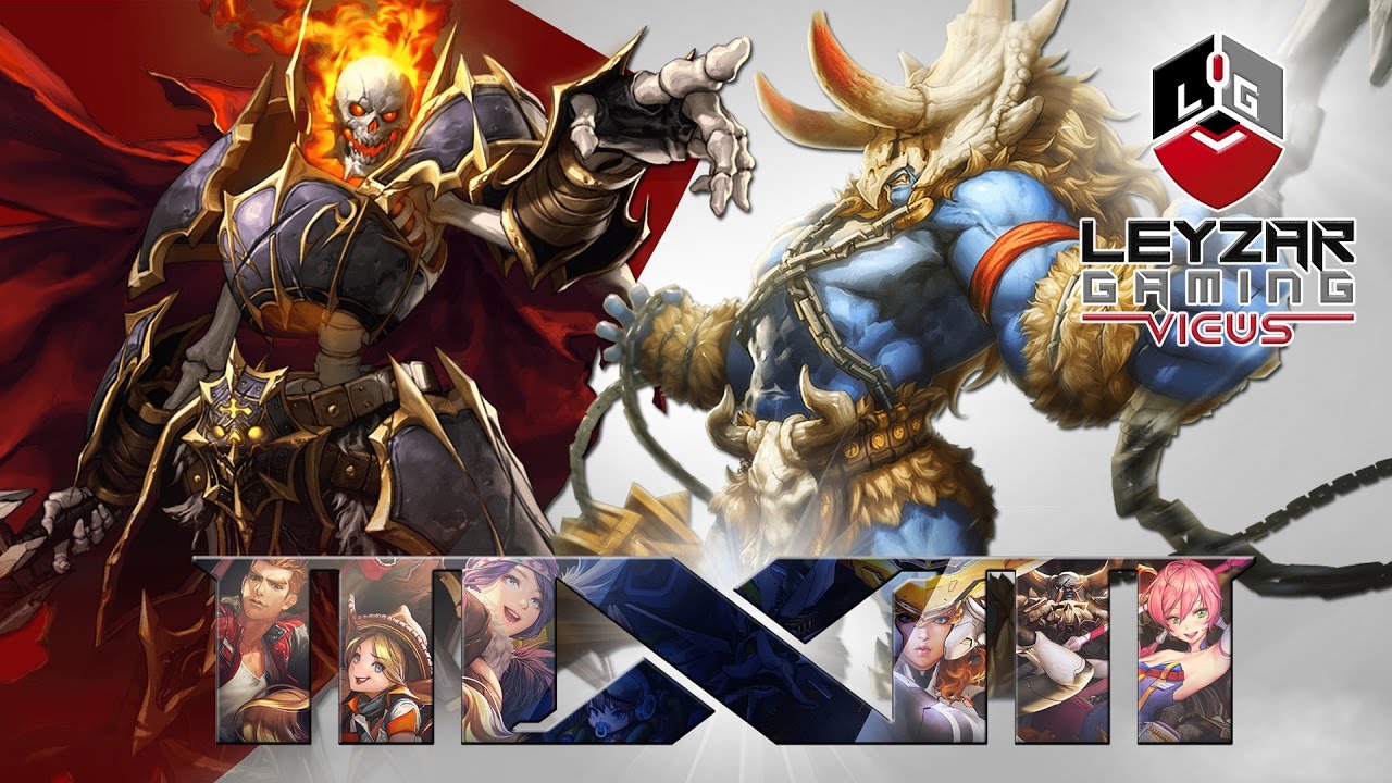 Master X Master Gameplay - Cagnazzo X Death Knight (Alpha MXM Gameplay)