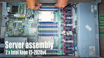 Server assembly 2 x Intel Xeon E5-2620v4
